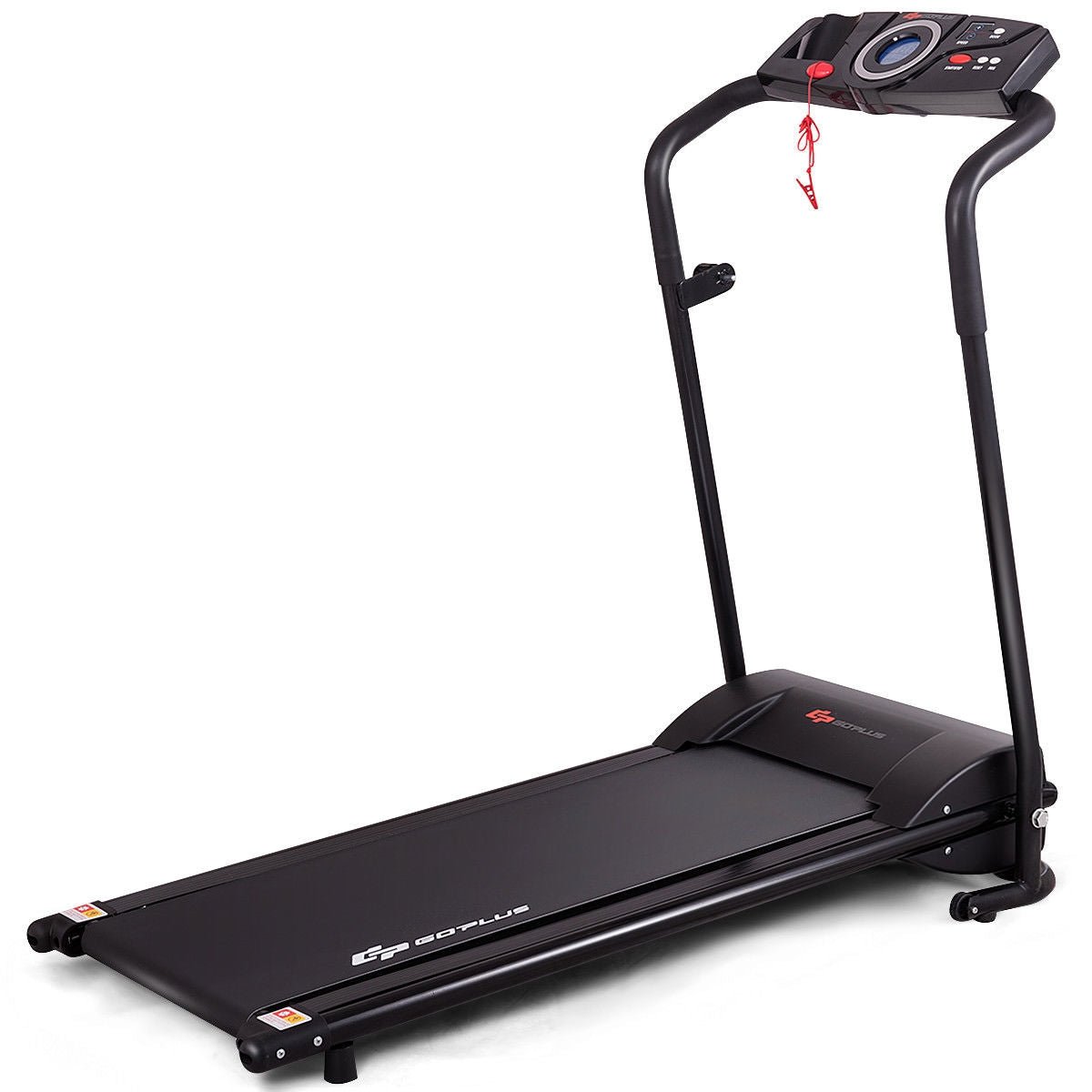 Costway, 1 HP Electric Mobile Power Foldable Treadmill with Operation Display