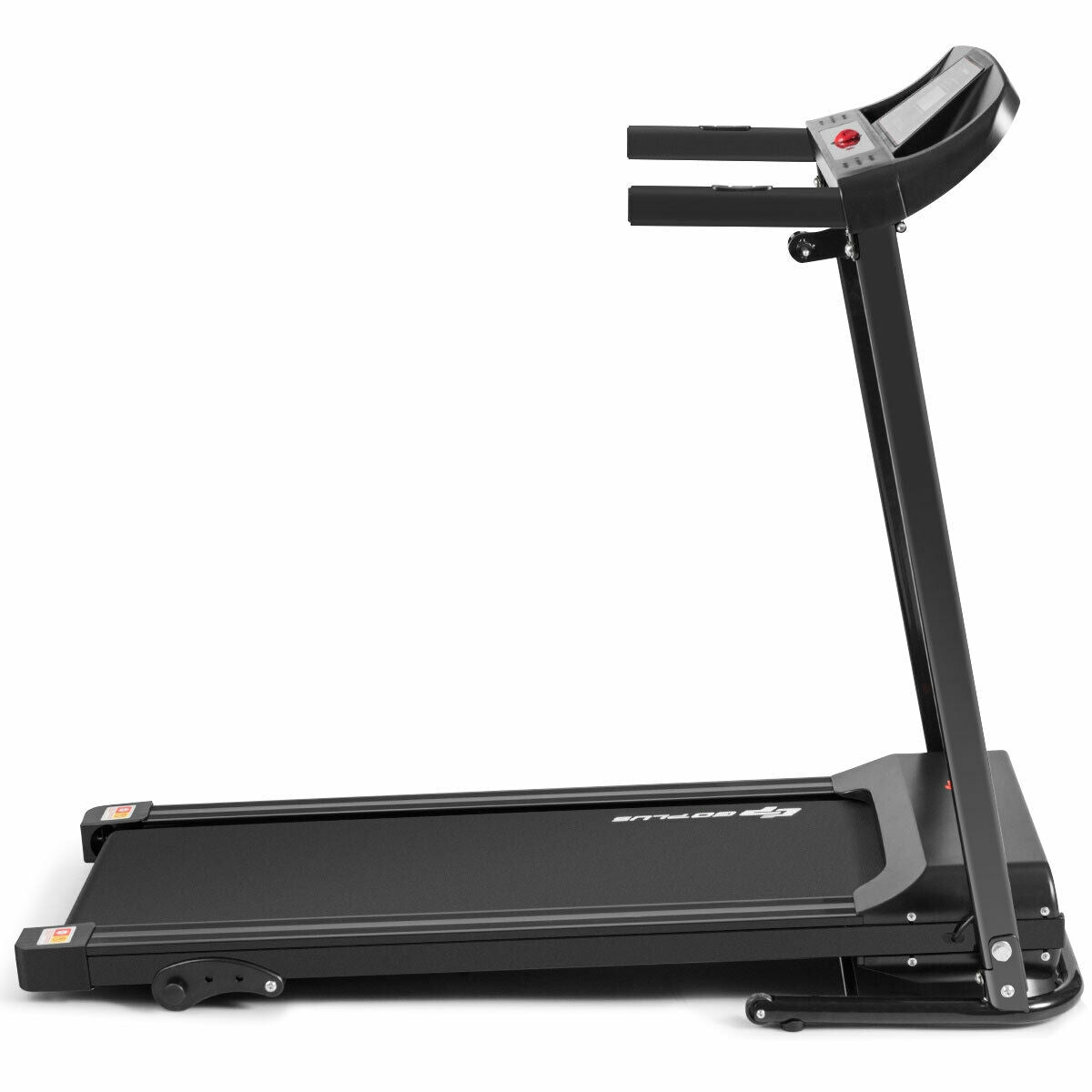 Costway, 1.0 hp Foldable Treadmill Electric Support Mobile Power