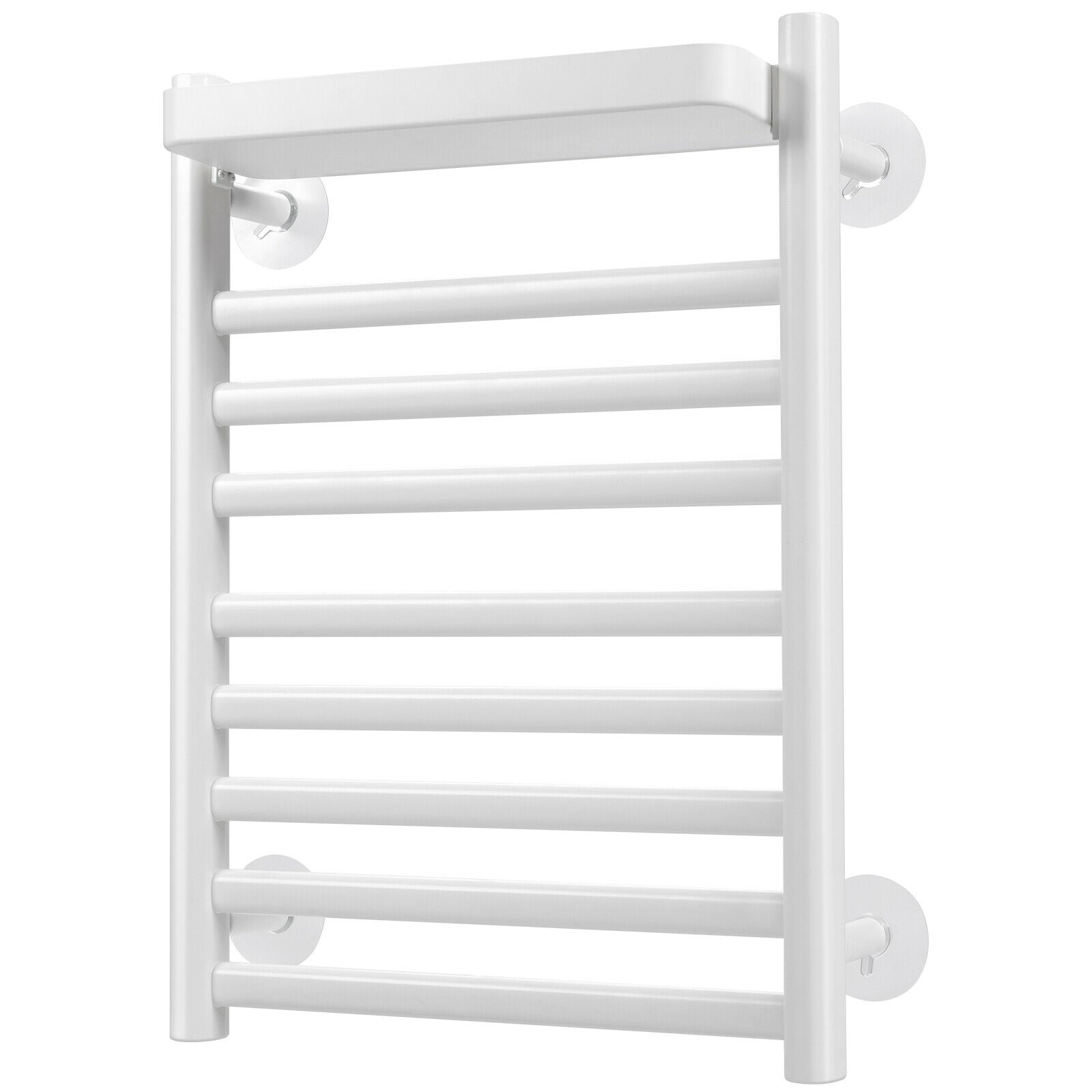 Costway, 110W Electric Heated Towel Rack with Top Tray for Bathroom and Kitchen